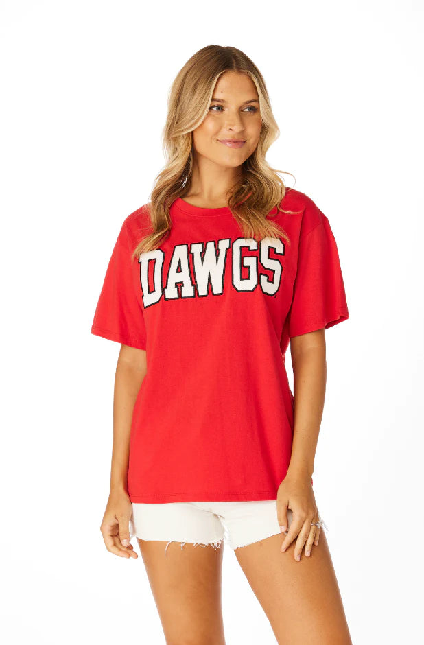 The Dawgs Varsity Boyfriend Tee