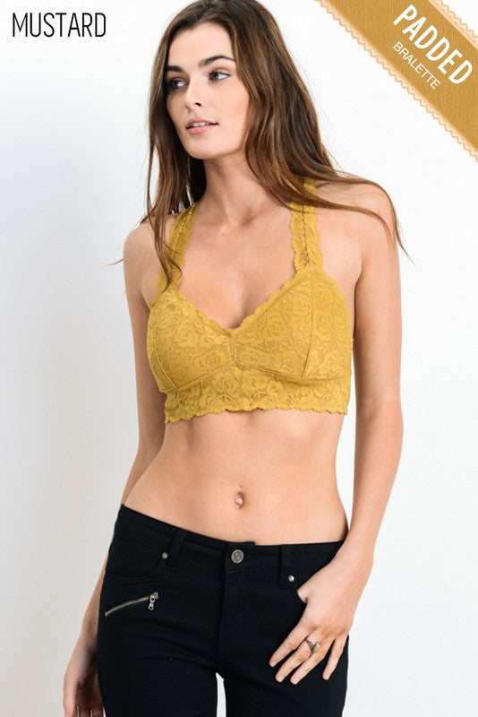 Mustard Bralette