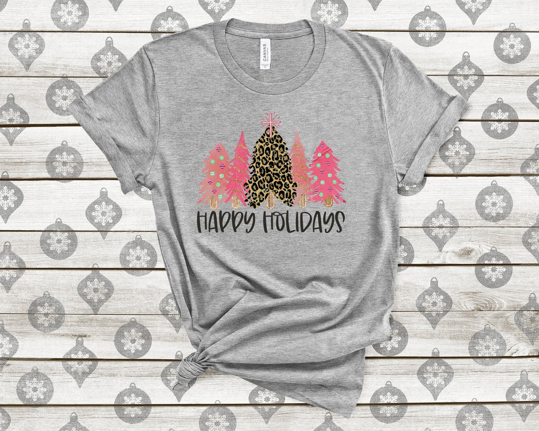 Pink Christmas Trees