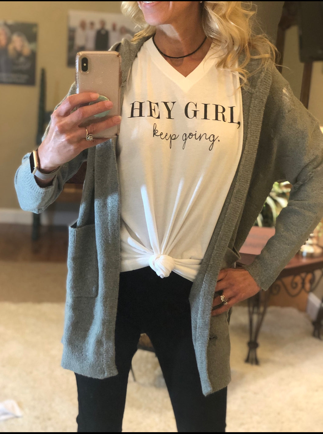 Hey Girl, Keep Going.