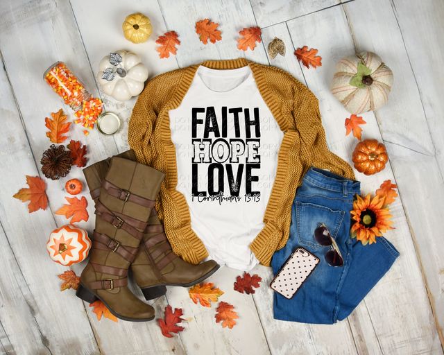 Faith, Hope, Love 1 Corinthians 13:13