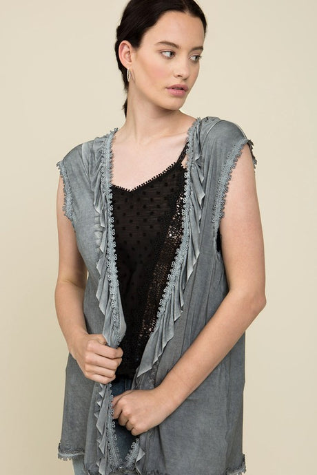 Charcoal Cardi