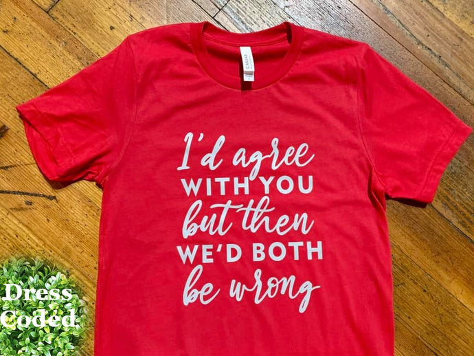 I Would Agree with You...