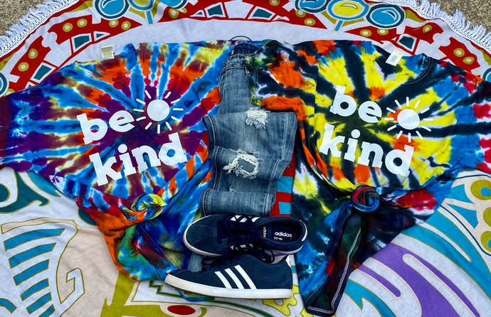 Be Kind on Tie Dye