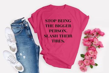 Stop being the bigger person
