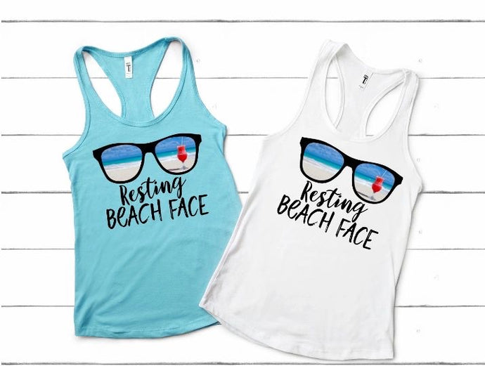 Resting Beach Face