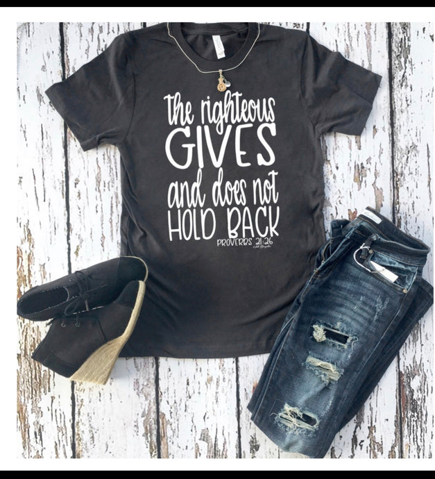 The Righteous Gives