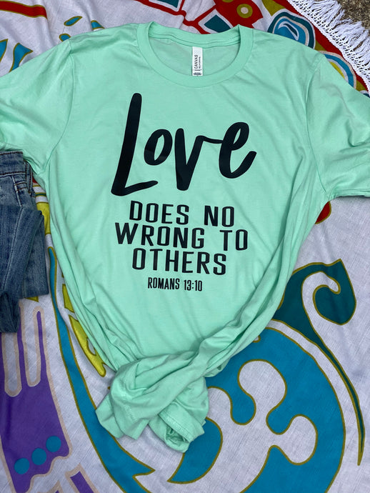 Love Does No Wrong